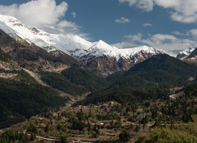 Location Ξενώνας Αγκάθι Τζουμέρκα