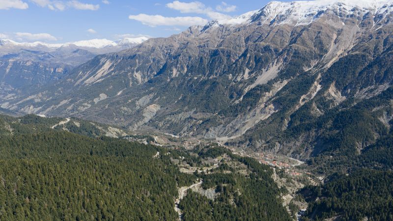 Location Ξενώνας Αγκάθι Τζουμέρκα